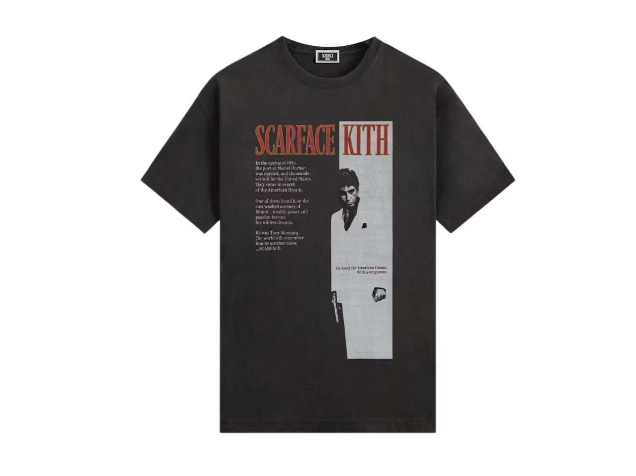 Kith x Scarface Film Poster Vintage Tee