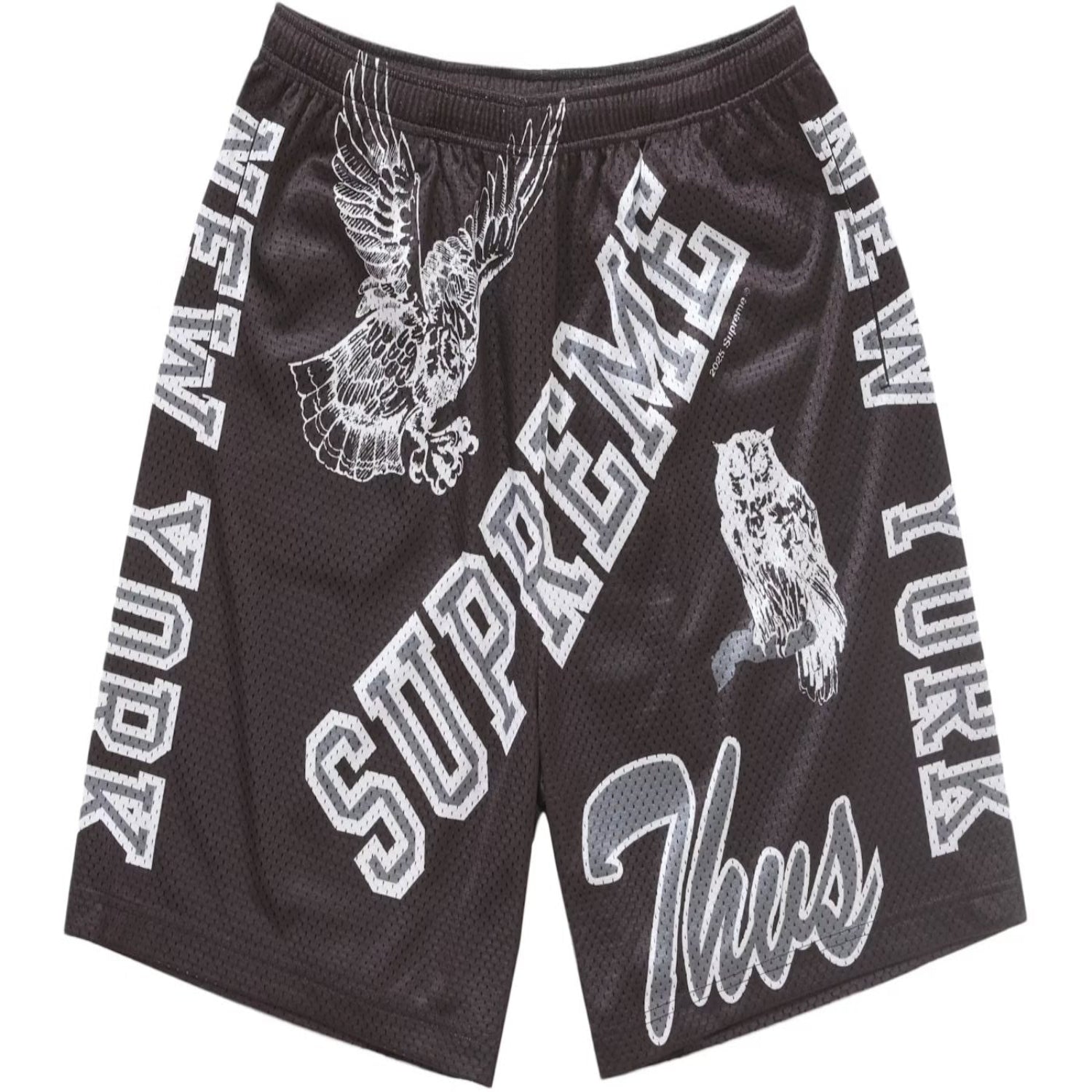 Supreme Varsity Mesh Shorts ‘Black’