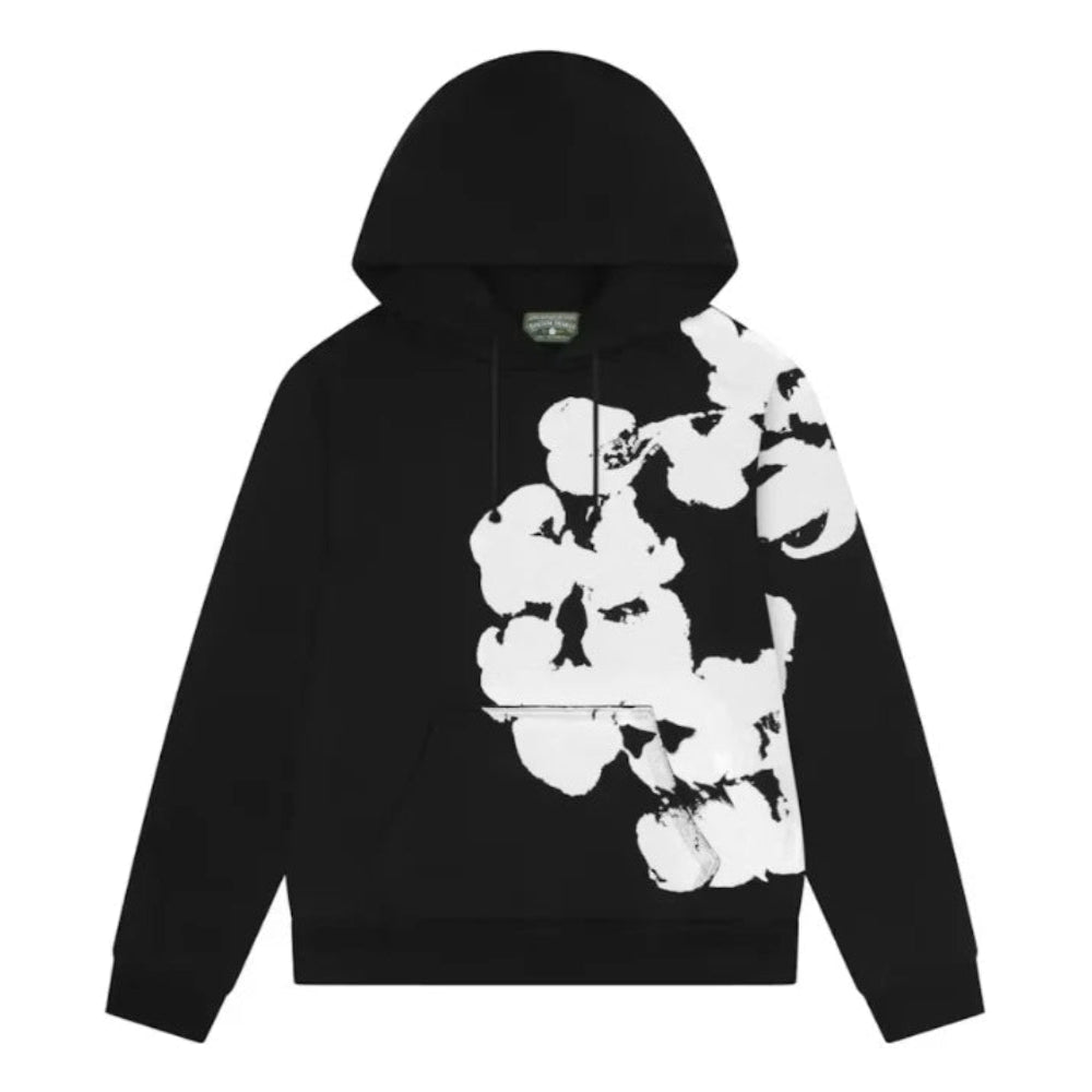 Denim Tears Big Cotton Wreath Sweatshirt 'Black'