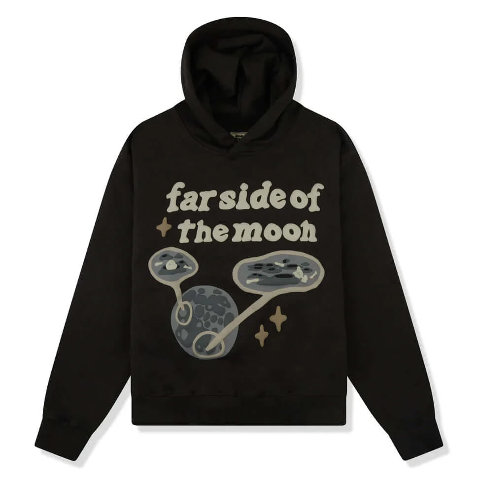 Broken Planet Hoodie ‘Far Side Of The Moon / Soot Black’