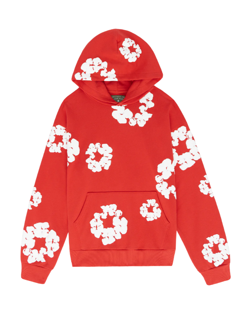 Denim Tears The Cotton Wreath Sweatshirt ‘Red’