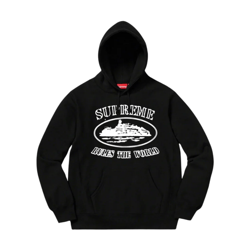 Supreme Corteiz Rules The World Hoodie 'Black'