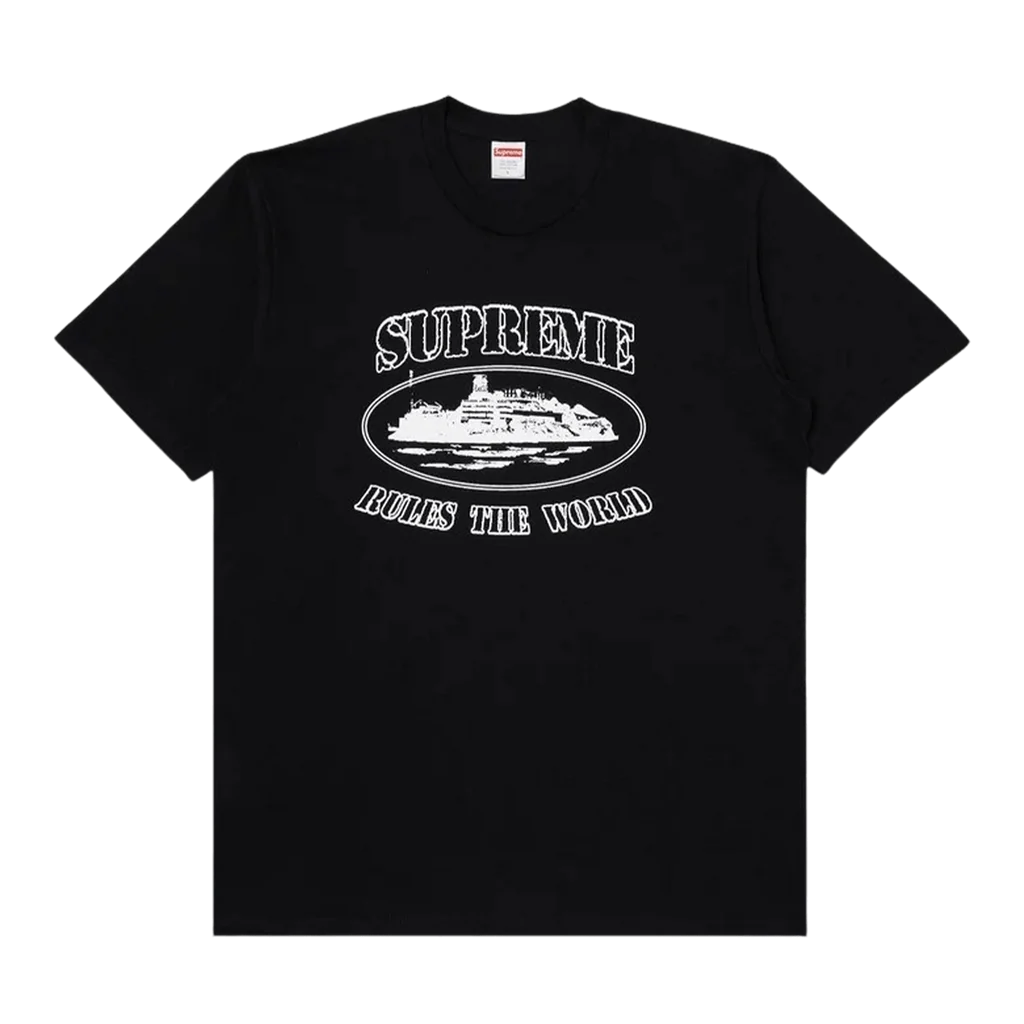 Supreme Corteiz Rules The World Tee 'Black'