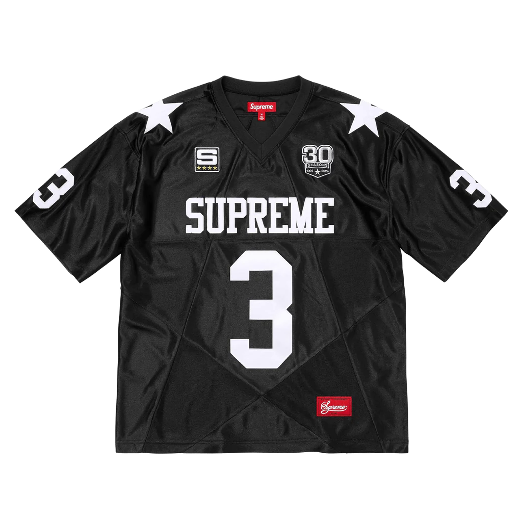 Supreme Star Football Jersey ‘Black’