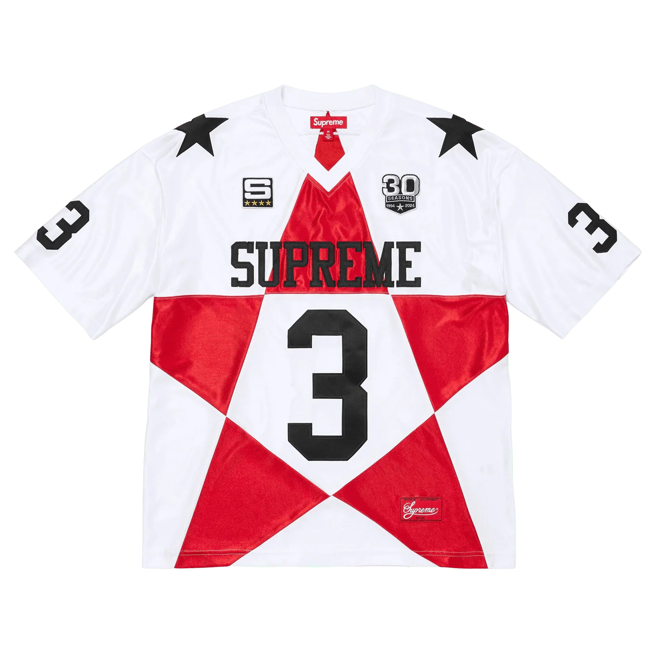 Supreme Star Football Jersey ‘White’